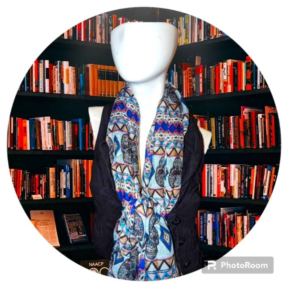 Sugar Skull Scarf